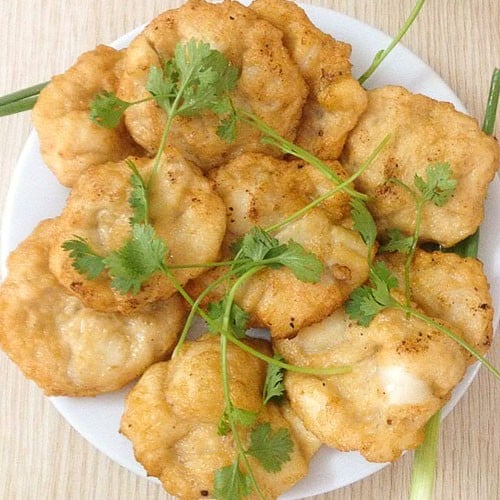 Chả mực giã tay Hạ Long