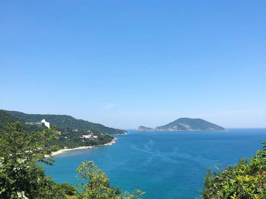 Bãi biển tại Cù Lao Chàm