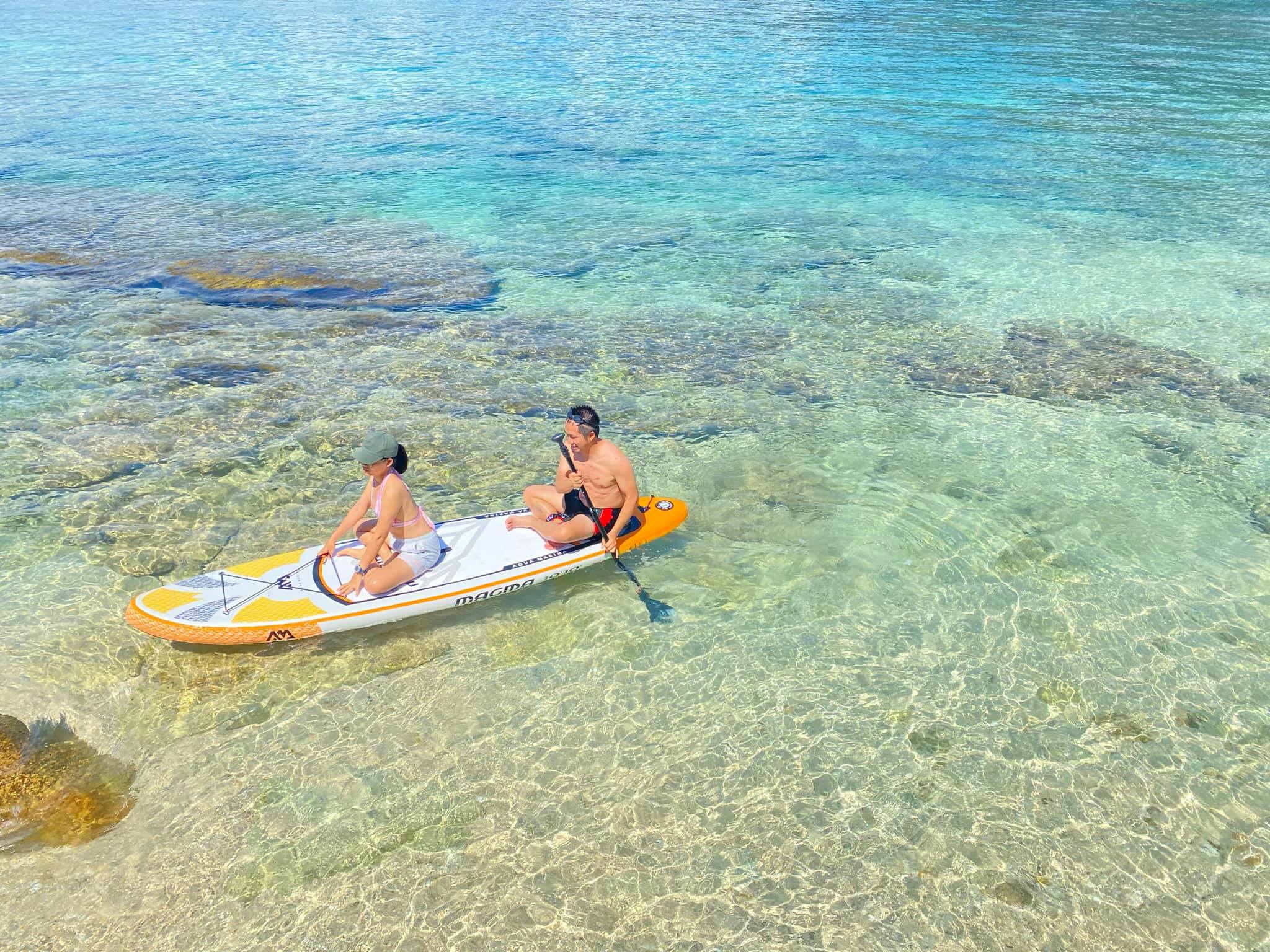 Chèo SUP tại Hòn Nưa