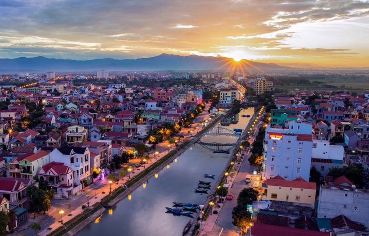 Phố đi bộ tại Đồng Hới