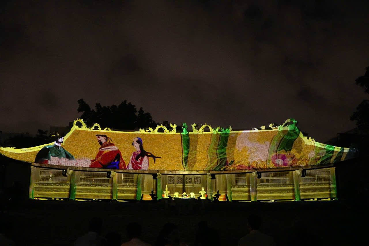 Phần trình diễn 3D mapping