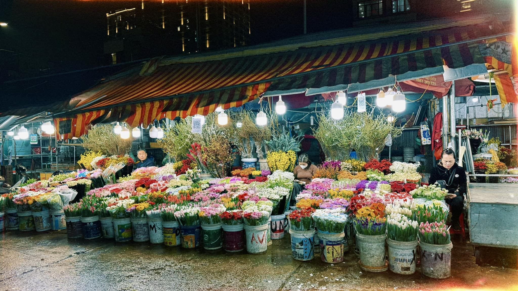 Tổng quan về chợ hoa Quảng Bá
