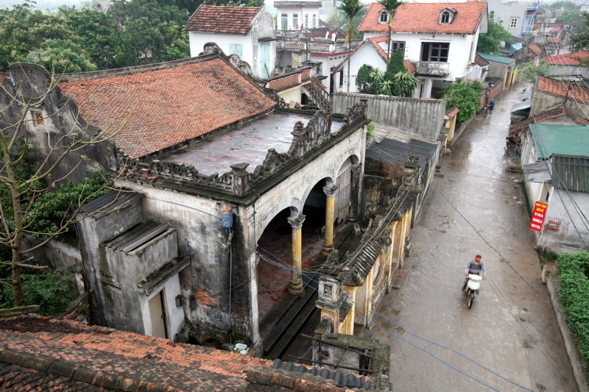 Một góc nhỏ làng Cự Đà