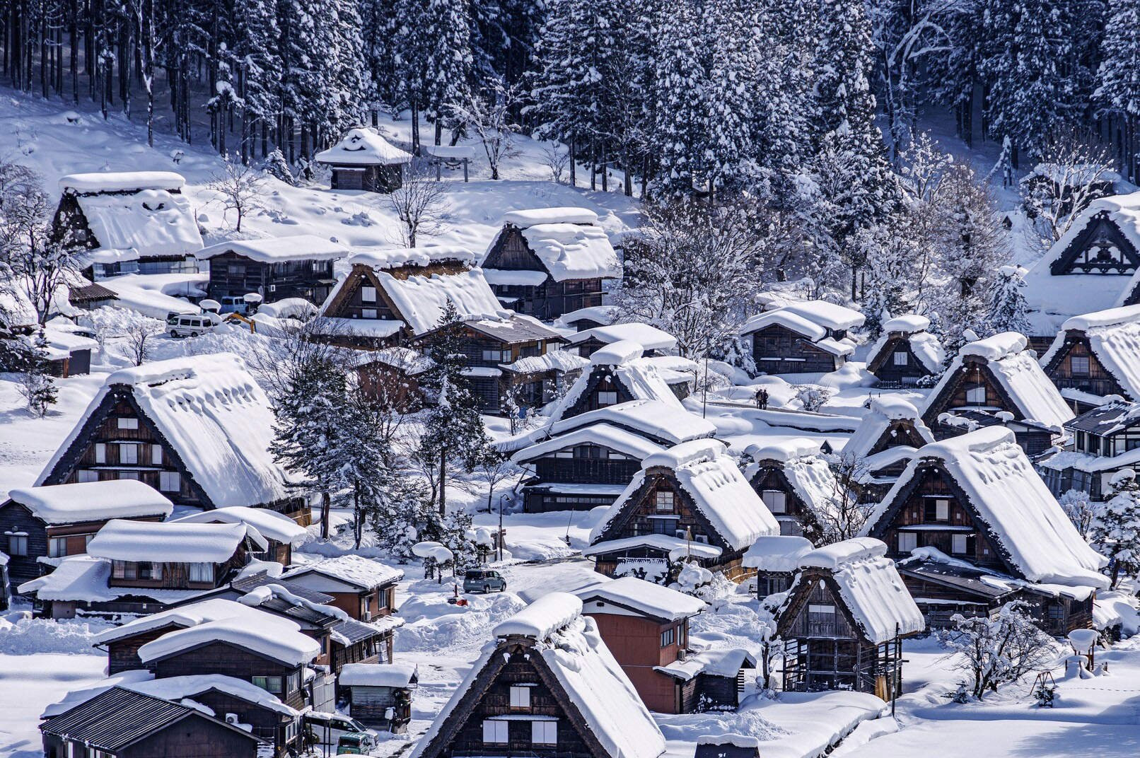 Làng cổ Shirakawa Nhật Bản