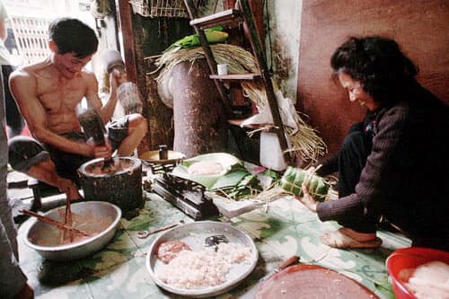 Giò chèm nem vẽ