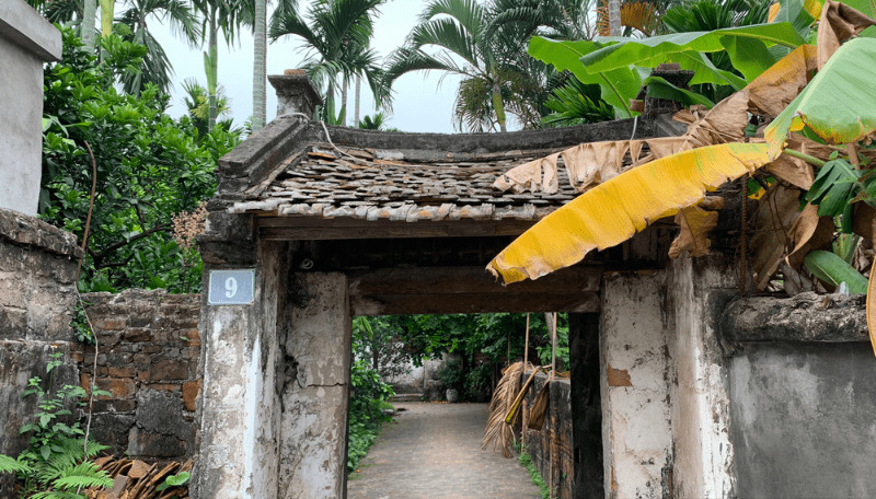 Những ngôi nhà cổ tại Đông Ngạc
