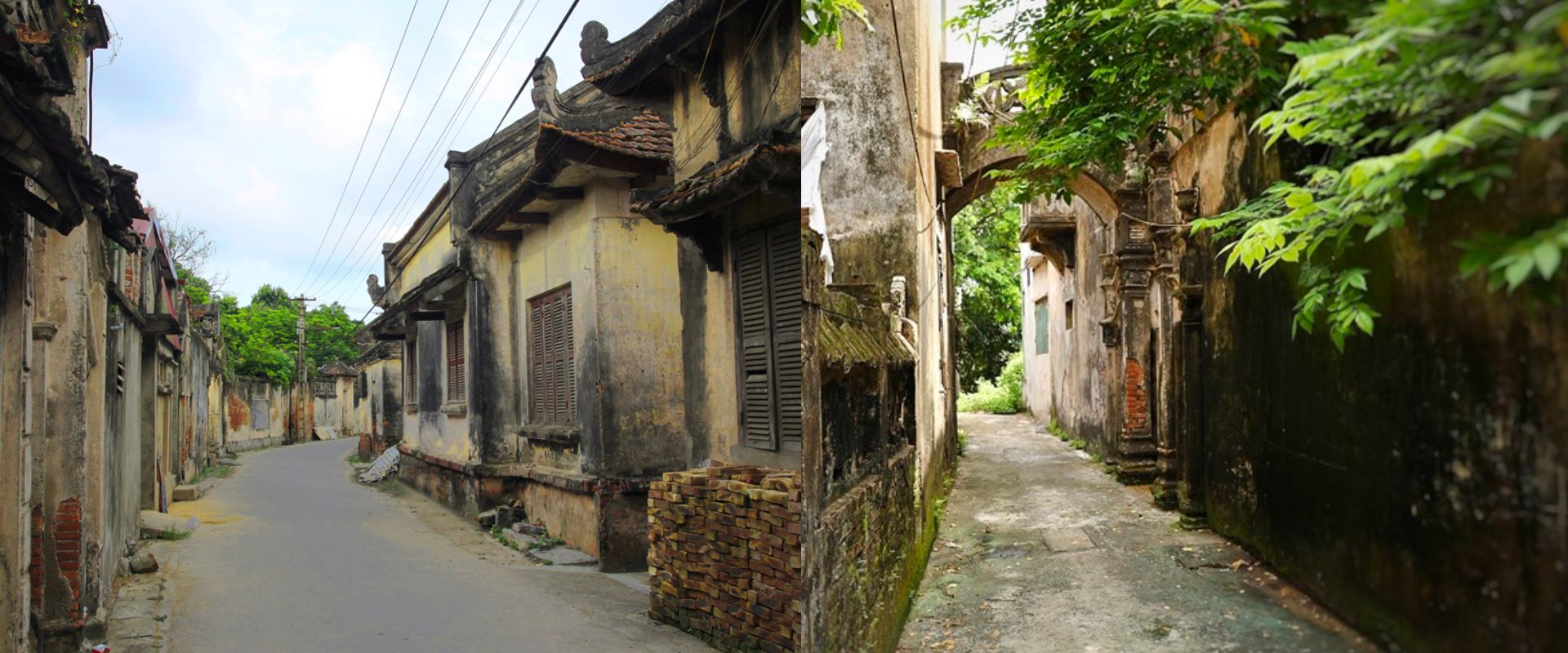 Dạo quanh những dãy nhà cổ trầm mặc