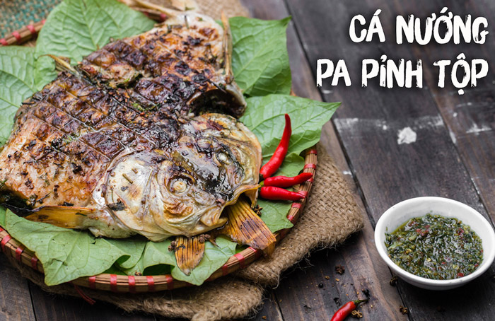 Món cá nướng Pa Pỉnh Tộp