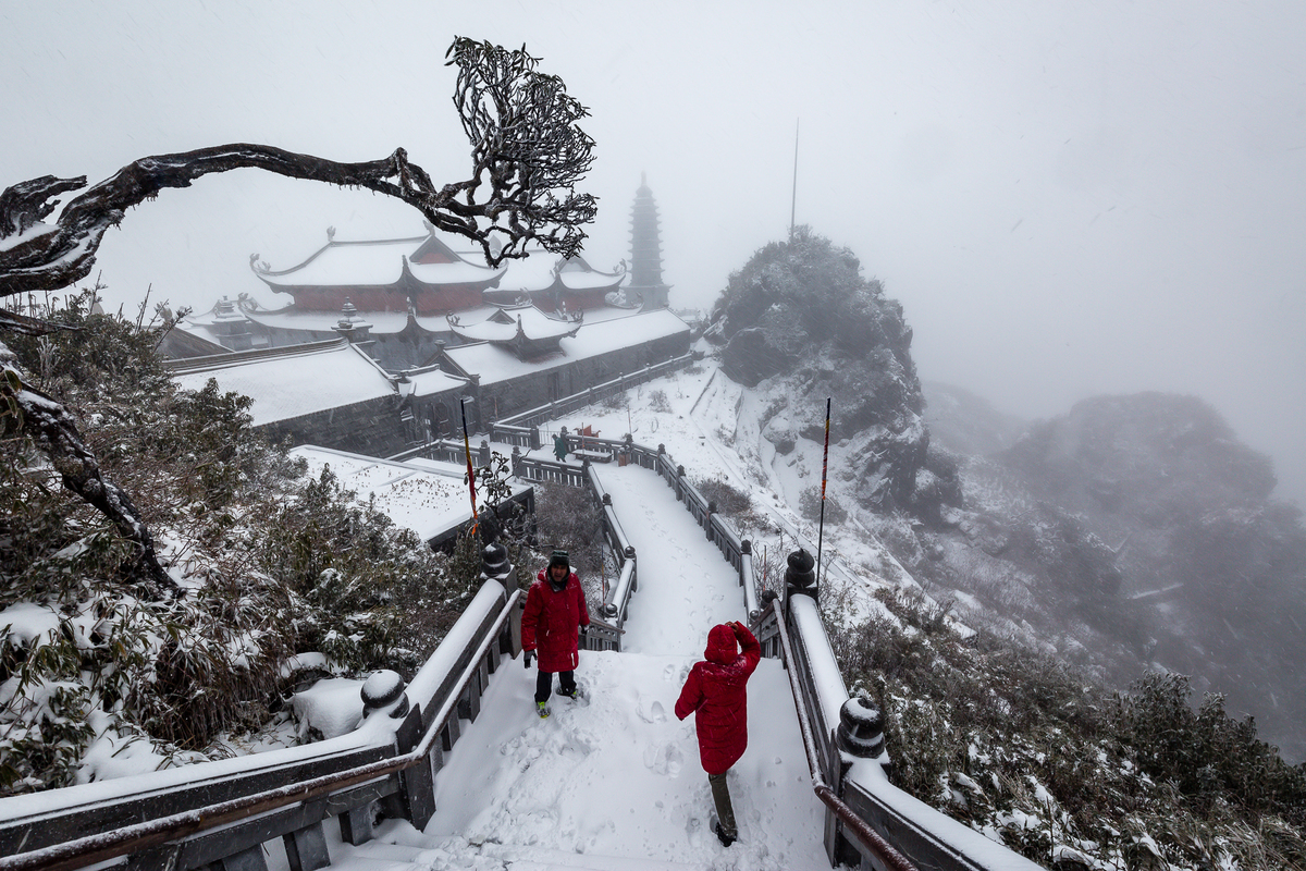 Trekking Fansipan vào mùa đông