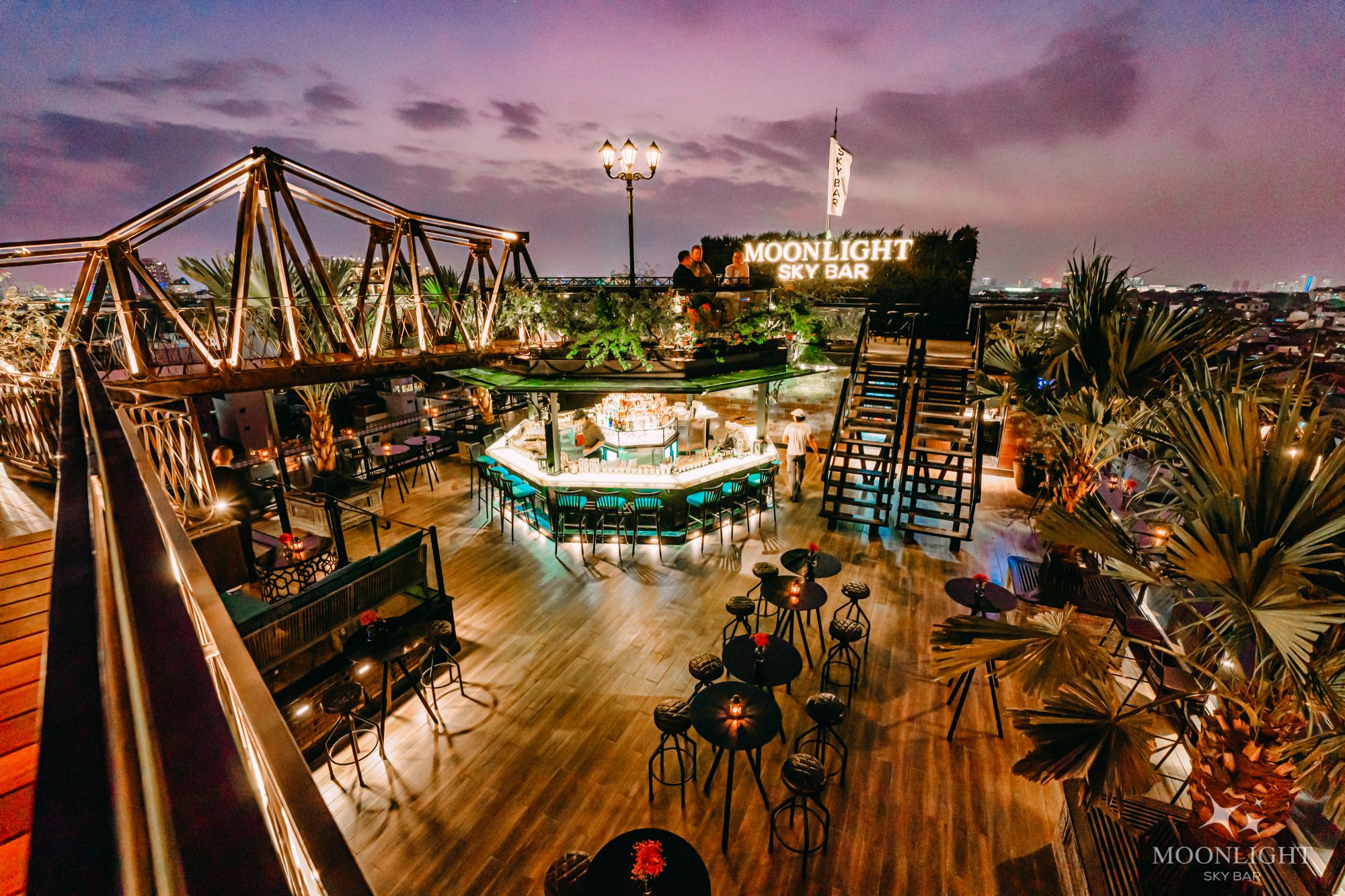 Sky bar tại La Siesta Classic Mã Mây