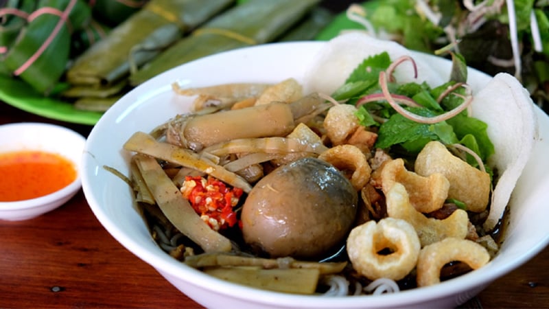 Bún mắm cua Gia Lai