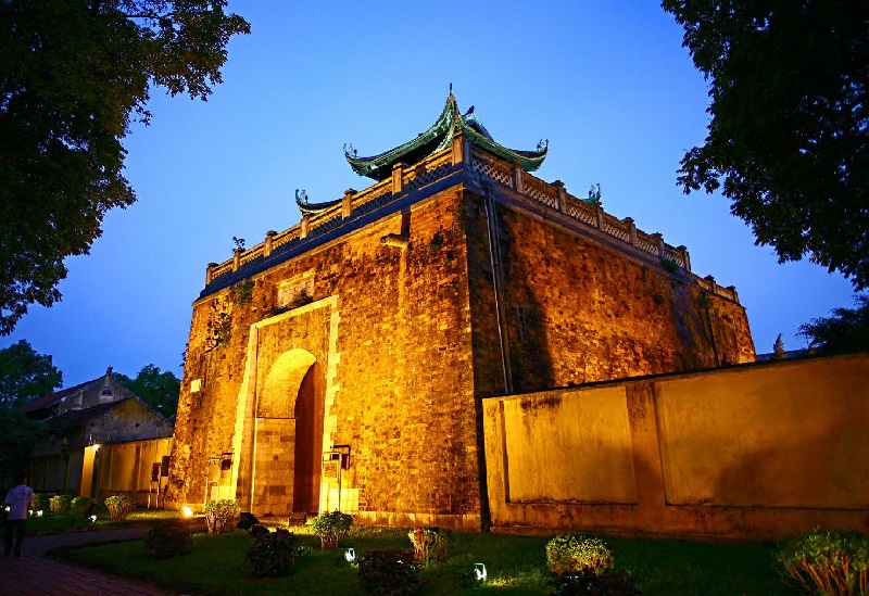 Di tích cổng thành Bắc Môn