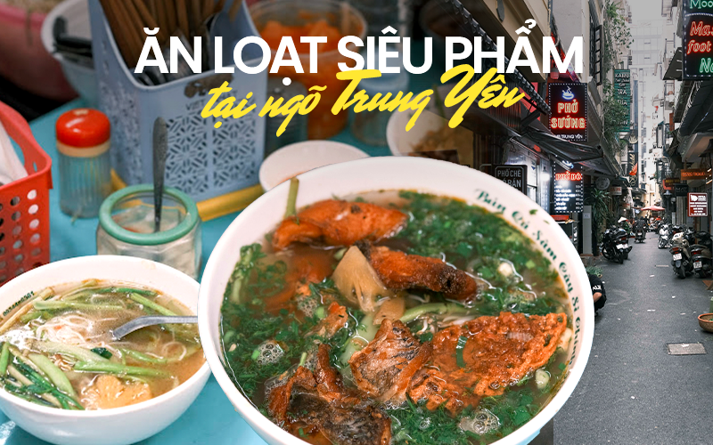Ẩm thực ngõ Trung Yên