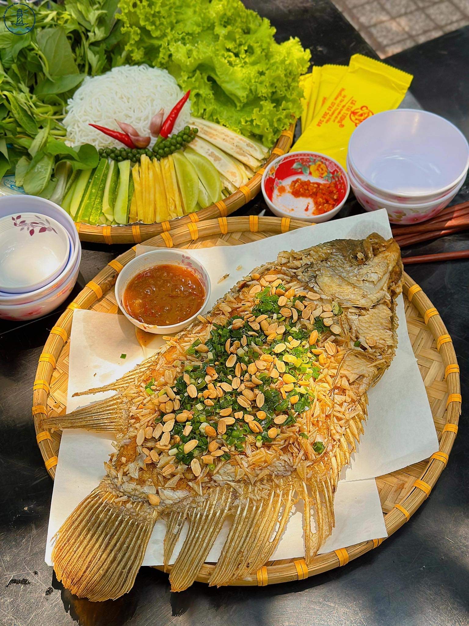 cá tai tượng chiên xù