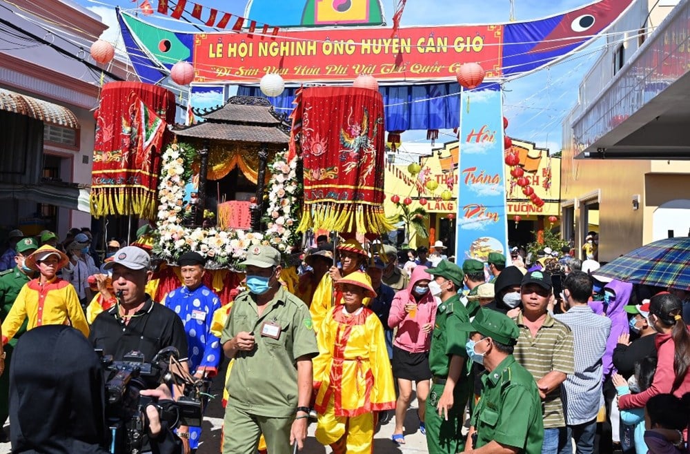 Hoạt động Lễ hội Nghinh Ông Cần Giờ