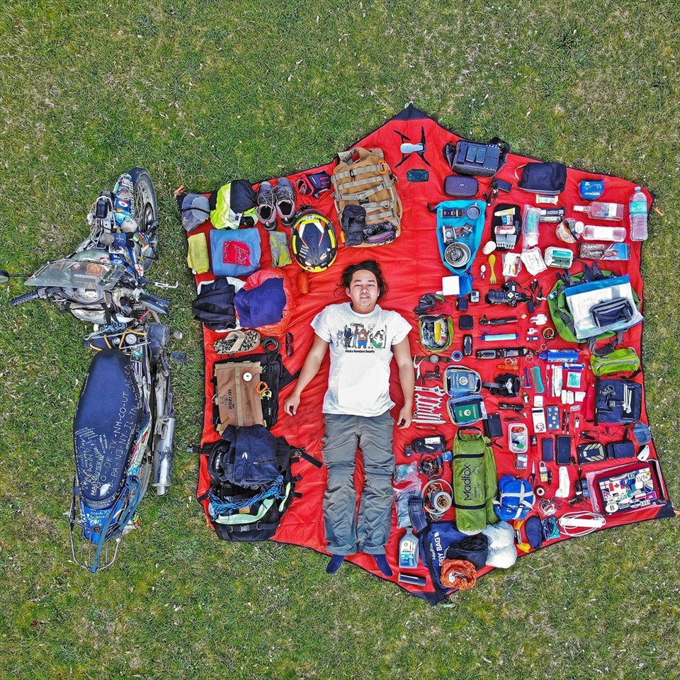 Chuẩn bị đồ dùng để phượt xuyên Việt