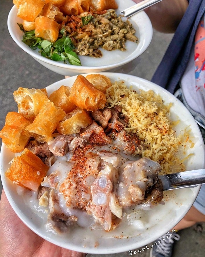 cháo sườn Ngõ Huyện