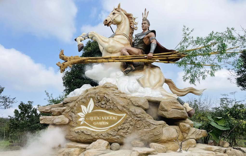 Linh vật ngựa lấy cảm hứng từ truyện cổ tích Thánh Gióng