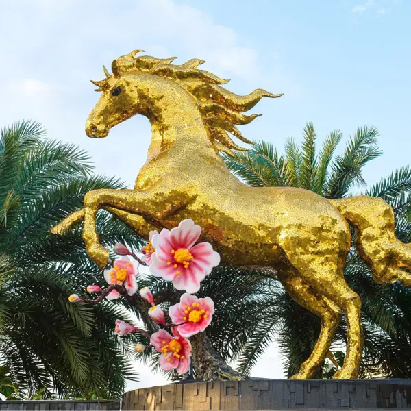 Chiêm ngưỡng linh vật ngựa Tết Bính Ngọ tại các tỉnh nhân dịp Tết nguyên đán 2026