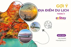 Gợi ý lịch trình tháng 11 nên đi đâu? Chơi gì?