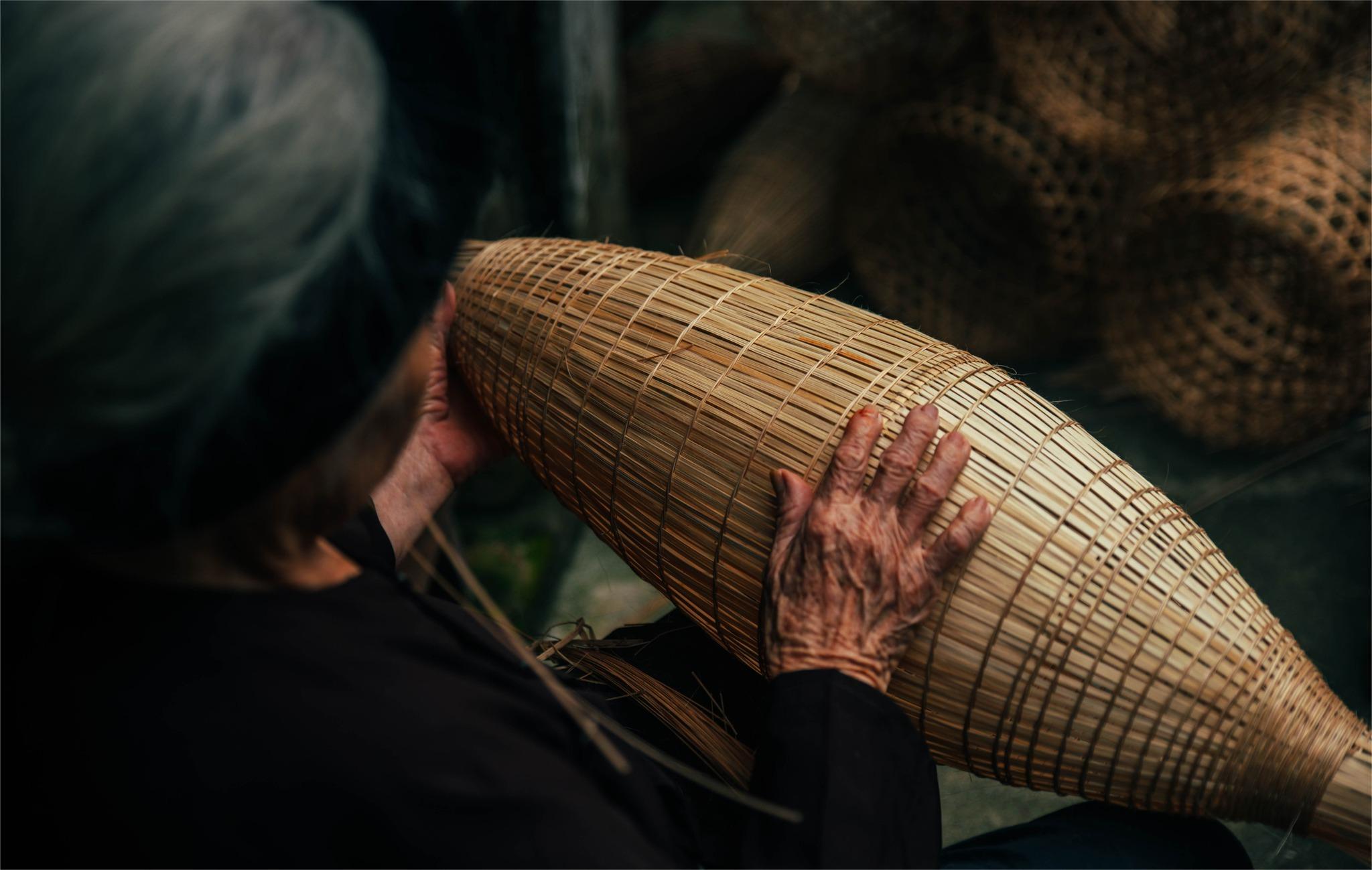 Làng nghề đan đó Tất Viên