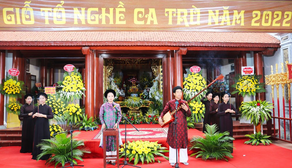 Lễ giỗ Tổ nghề ca trù 2022