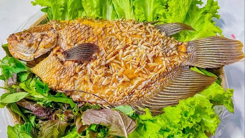 Cá tai tượng chiên xù thơm ngon