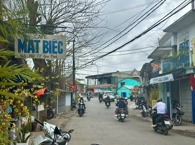 Đường phố thân thuộc tại Bao Vinh