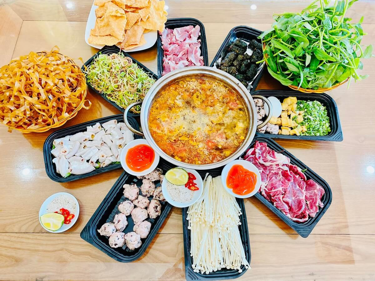 Lẩu cua đồng Hải Phòng