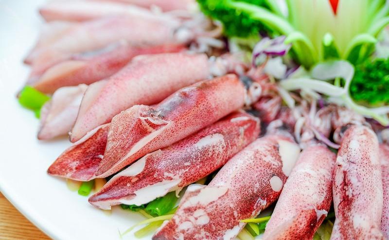 Hải sản tại Hải Tiến