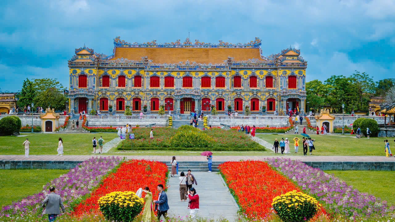 Không gian bên trong Đại nội Huế