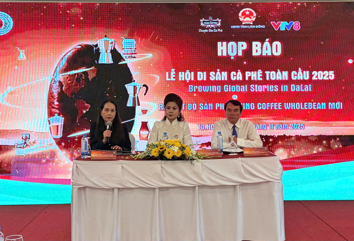 Họp báo lễ hội di sản cà phê toàn cầu