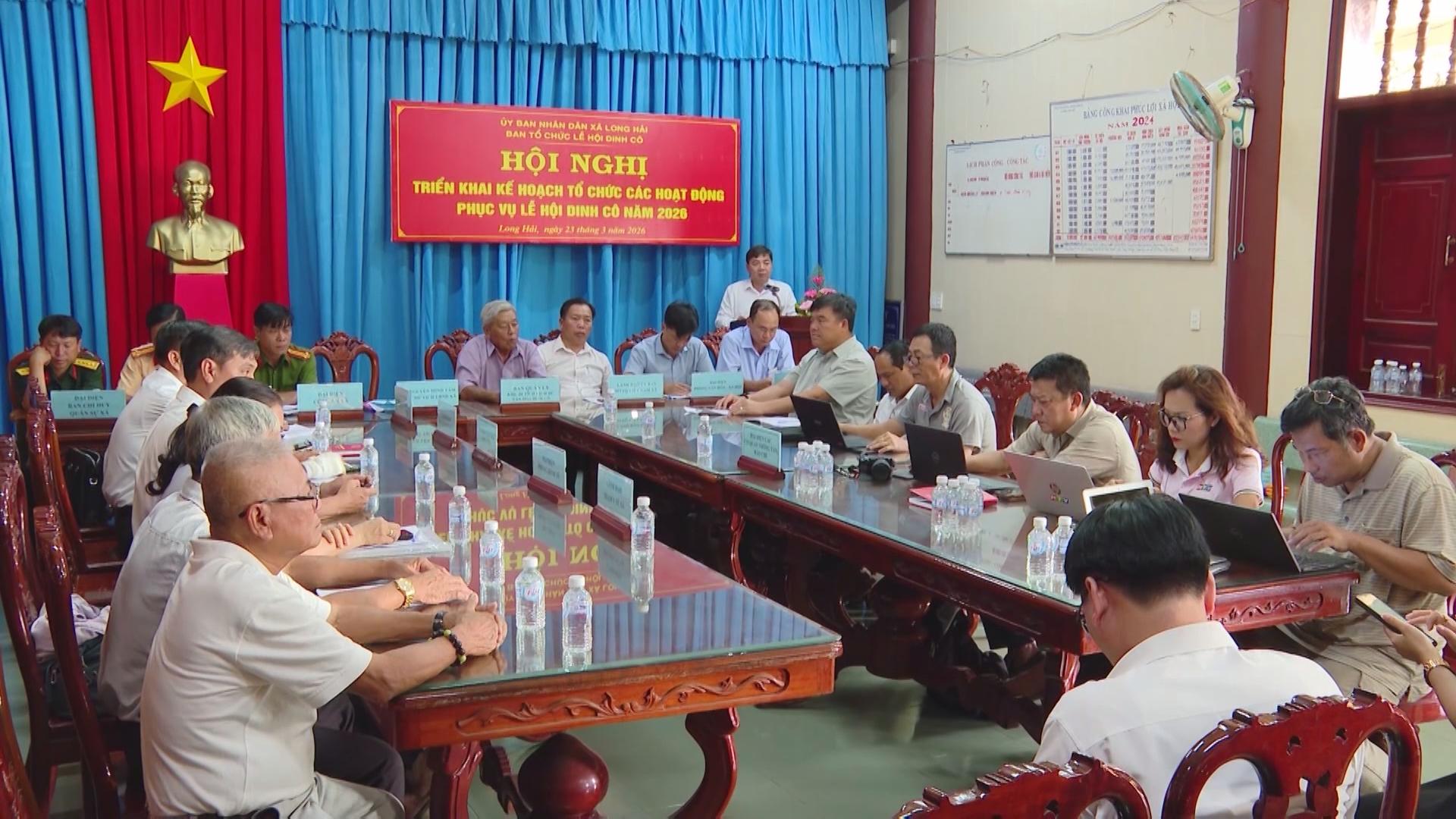 Công tác chuẩn bị cho lễ hội