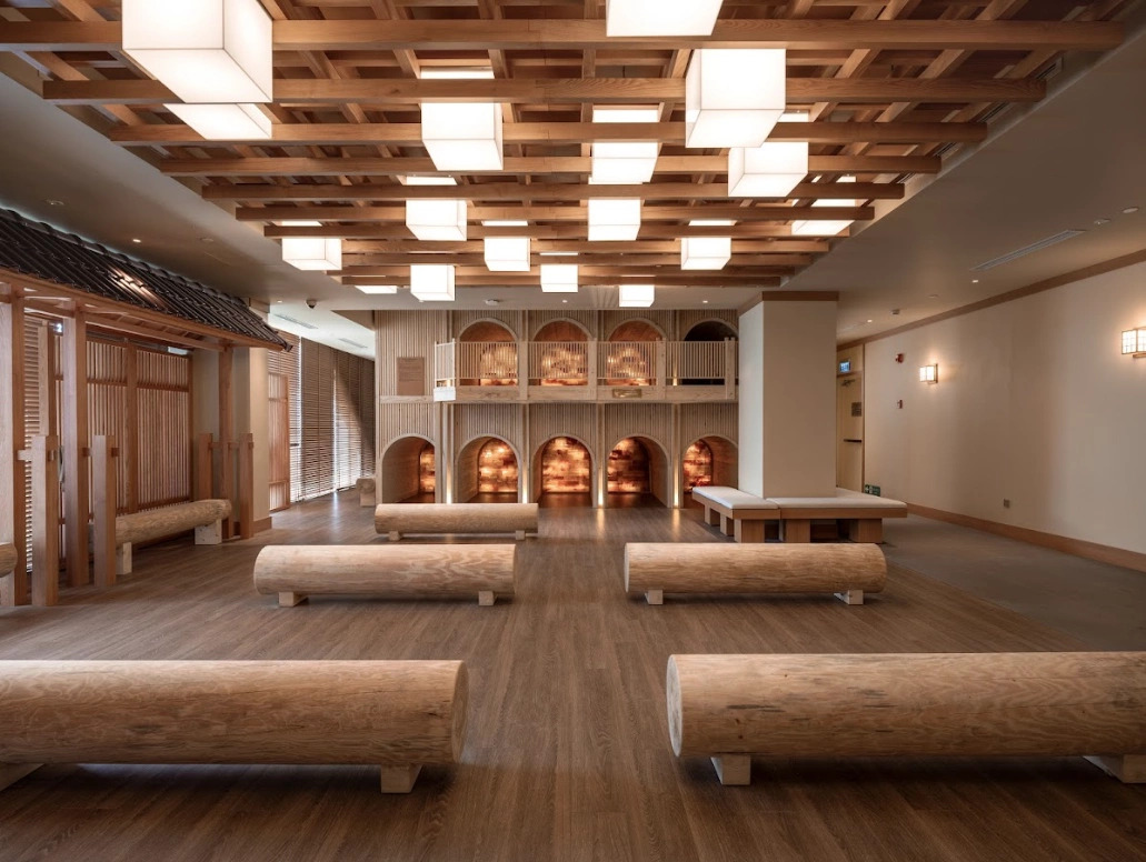 Không gian xông hơi tại khách sạn