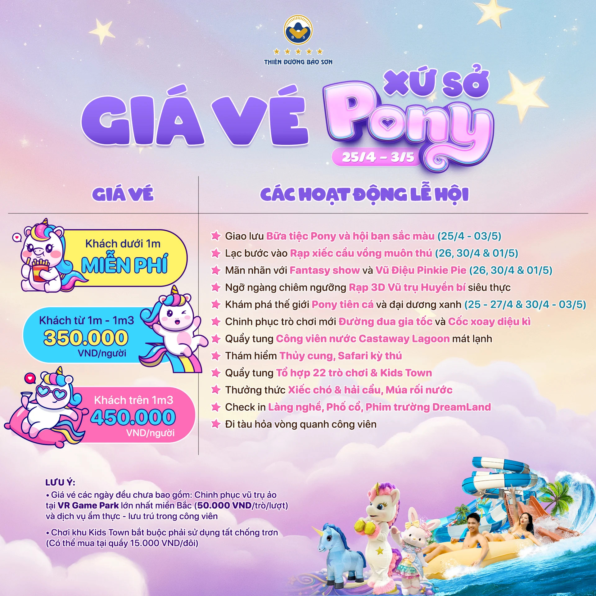 Thông tin về thời gian mở cửa và giá vé