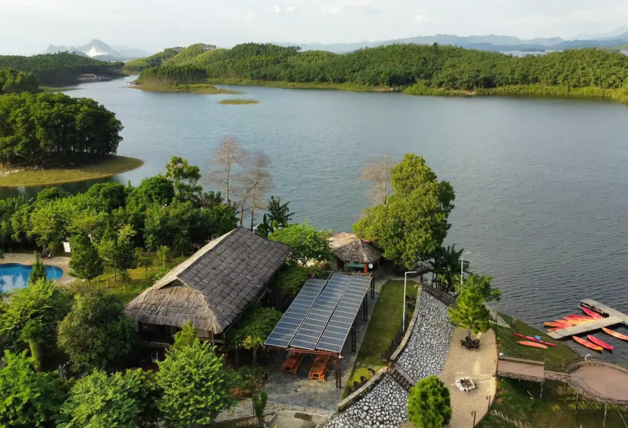 Du lịch nghỉ dưỡng tại hồ Thác Bà