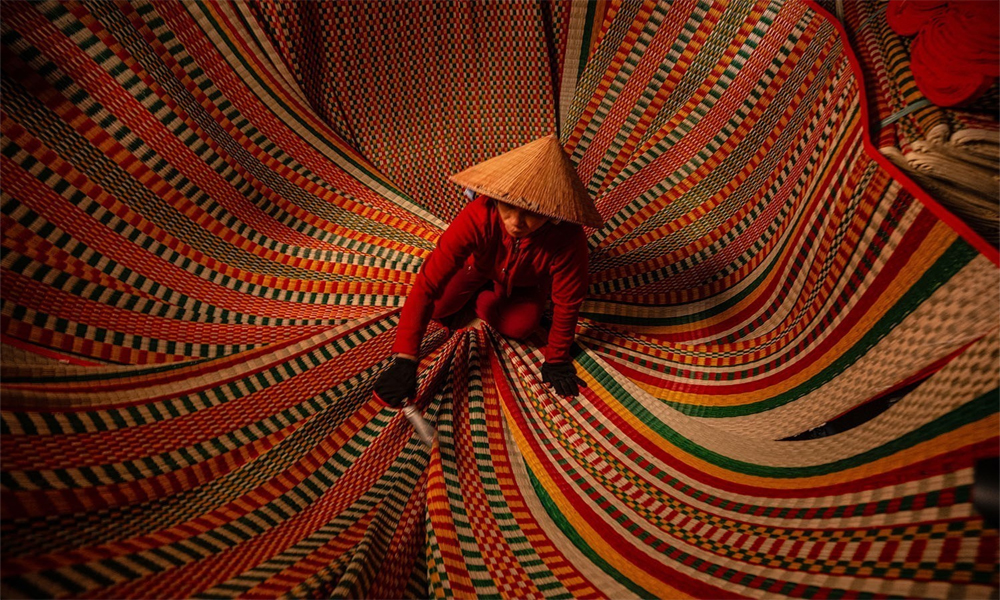 Làng dệt chiếu Phú Tân