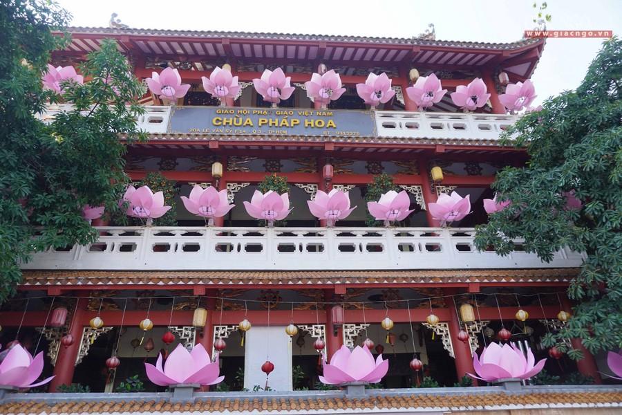 Chùa Pháp Hoa bên dòng kênh Nhiêu Lộc