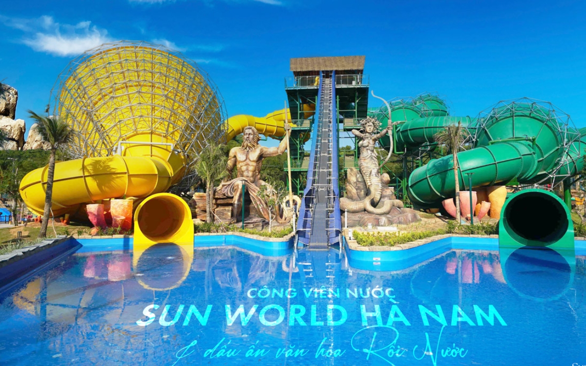 Trải nghiệm sôi động, vui nhộn tại Sun World Ha Nam