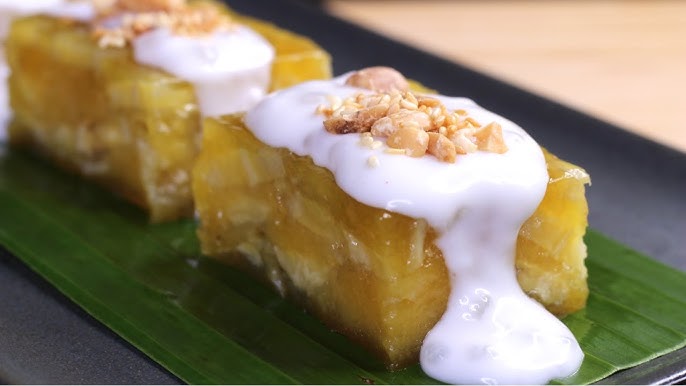 Bánh chuối hấp – Vị ngọt thanh của sản vật miệt vườn