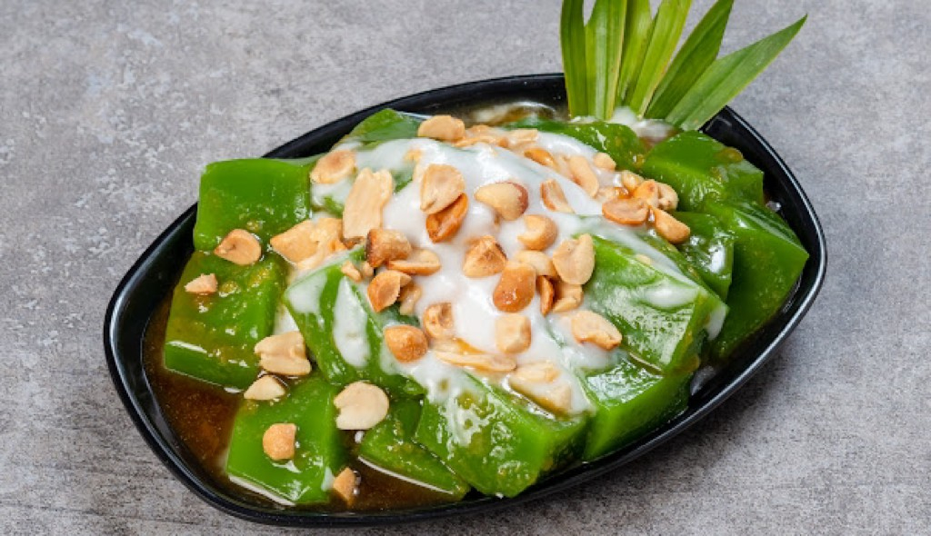 Bánh đúc lá dứa 