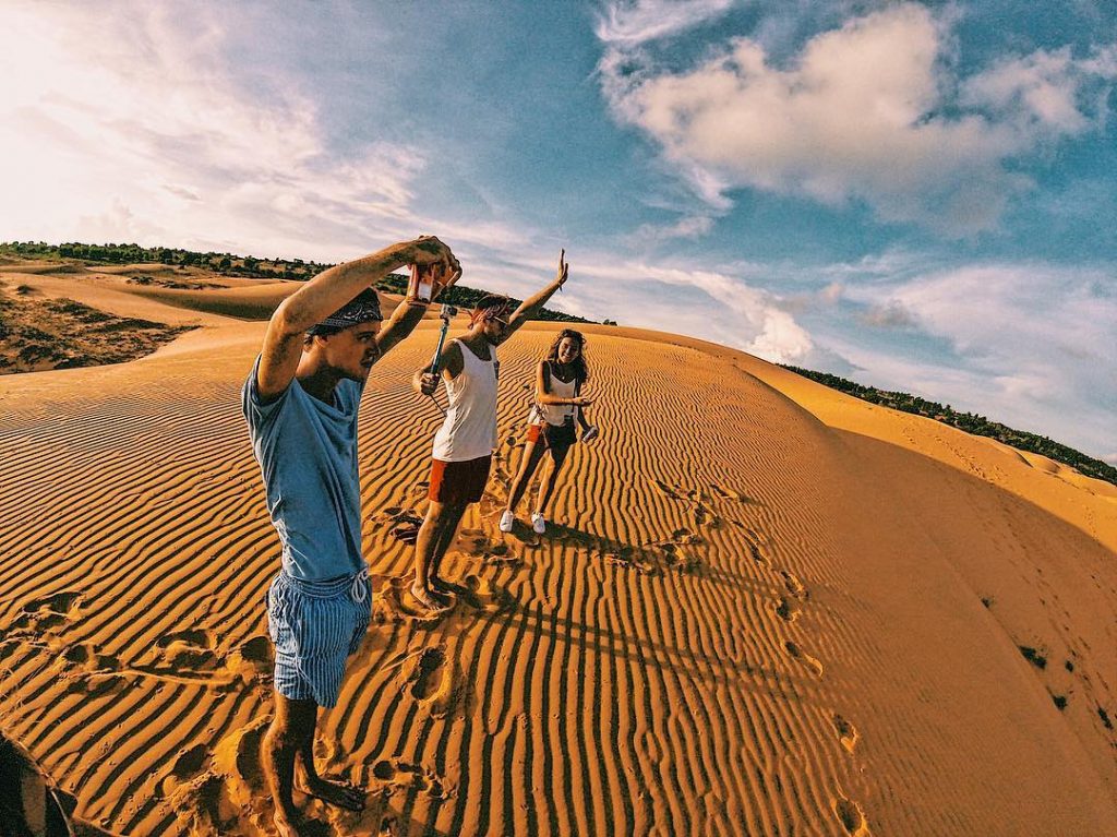 Đồi cát đỏ tại Mũi Né