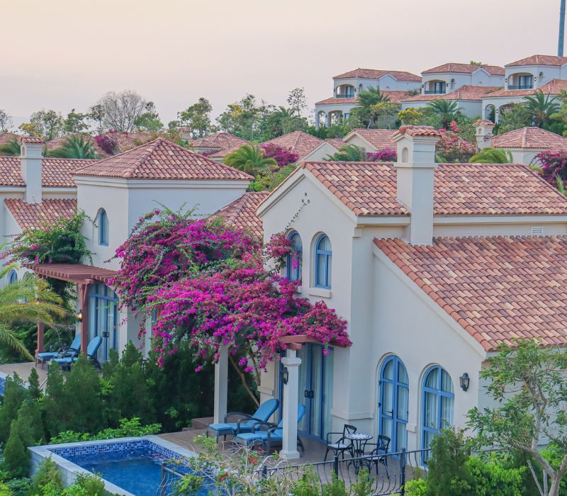 Resort thiết kế theo phong cách địa trung hải 