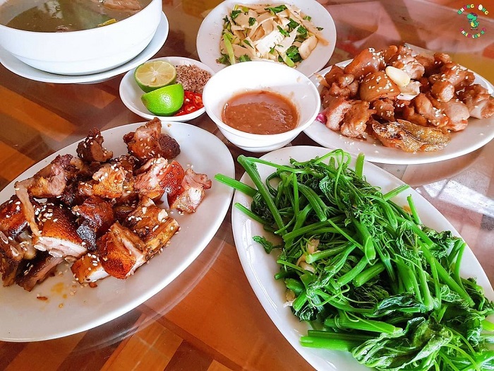 nhà hàng bê chao Mộc Châu nổi tiếng