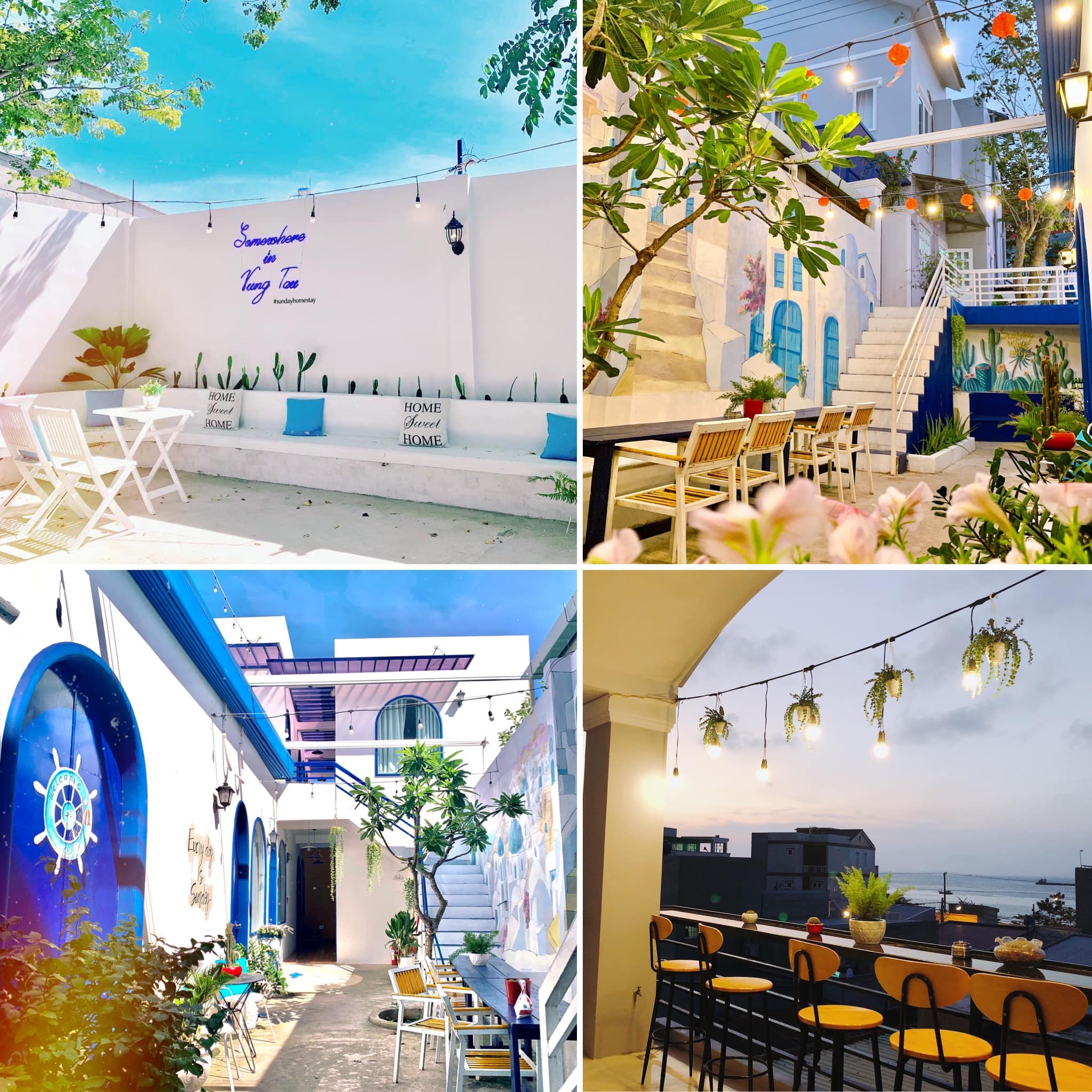 Phong cách santorini trong thiên đường nghỉ dưỡng cho giới trẻ