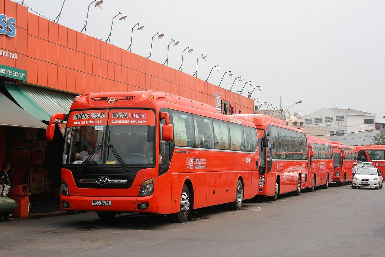 Nhà xe Phương Trang đi Cà Mau