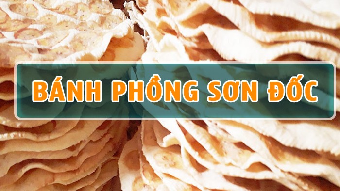 Bánh phồng Sơn Đốc