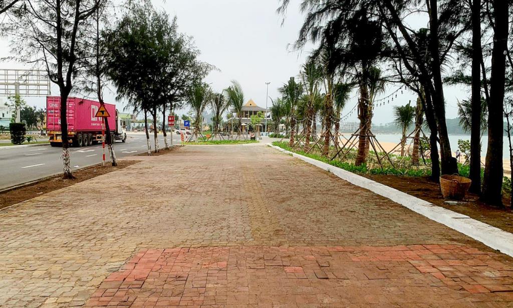 Phố ẩm thực đi bộ dự kiến được bố trí ở khu vực vỉa hè đường Nguyễn Tất Thành